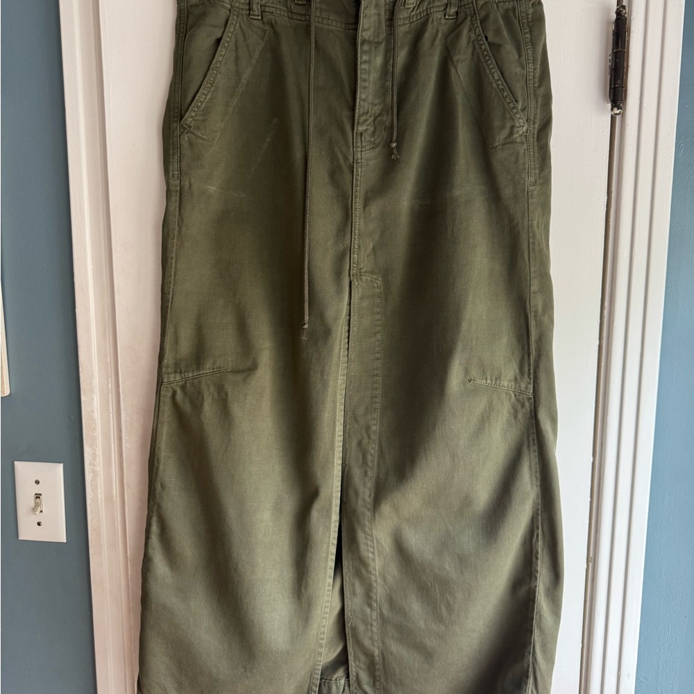 Free People Chino Maxi Skirt - Picture 2 of 5